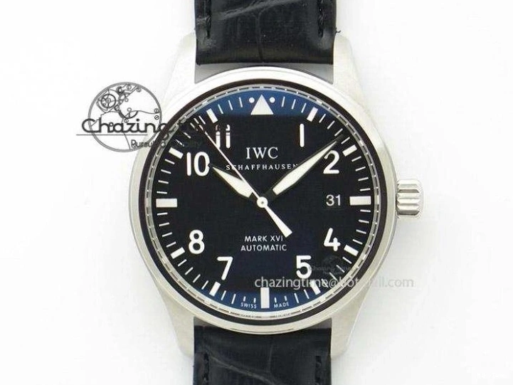 MIROTIME 0304 Reliable Pilot Chrono Blue Angels Black Ceramic ZF Best Edition on Blue Leather Strap A 7088